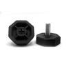 Base Octagonal M8*18*37 con Ranura en Cruz, Base Ajustable, Pie de Ajuste de Altura, Tornillo para Estante de Muebles Sofá