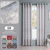 Cortinas de Comércio Exterior, Cortinas Blackout Total, Produtos Acabados para Quarto, Varanda, Sala de Estar, Tecido Blackout com Taxa de Blackout de 99%, Cortinas Blackout para Exportação