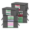 Bolsa de Almacenamiento para Colchas de Venta Caliente Transfronteriza para Organizar Ropa, Bolsa para Empacar y Mudanza, Bolsa de Almacenamiento Doméstica a Prueba de Polvo para Ropa y Colchas