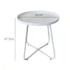 Mesa de té casera pequeña personalizada, mesa de café de ocio de hierro forjado para balcón, mesa auxiliar para sofá de sala de estar al por mayor transfronteriza