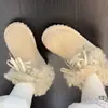 Botas de Nieve Antideslizantes Forradas de Felpa con Suela Gruesa 2026 Dopamina para Mujer Piel Escarchada con Cordones Felpa Gruesa Forradas de Invierno Zapatos de Algodón Azul