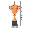 Trofeo de Metal Personalizado Juegos Escolares Baloncesto Club de Fútbol Actividades Trofeo Creativo Personalizado Venta al por Mayor