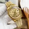 Reloj Mecánico Automático Completo de Acero Inoxidable con Esfera de Diamante de Venta Caliente, Reloj de Moda para Pareja, Reloj Delicado de Una Pieza