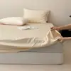 Paquete de 60 Sábana Bajera de Algodón Puro Clase A para Mamá y Bebé Cubierta de Colchón de una Pieza Color Sólido 100% Algodón Protector de Colchón Totalmente Cerrado