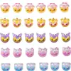 Lindos Accesorios de Arte para Uñas de Dibujos Animados Sanrio Melody Kuromi Accesorios de Resina para Uñas Donut Material DIY