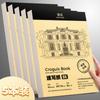 Block de Dibujo A4 Engrosado Papel para Bocetos Rápidos para Estudiantes de Arte Papel de Boceto 8k Block de Dibujo Rápido Libro de Dibujo en Blanco Lápiz de Color Profesional Dibujado a Mano