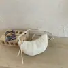 Bolsa de Ombro Único Estilo Coreano de Alta Qualidade Simples Casual Versátil para Mulheres 2026 Nova Nicho Fofa Fresca Bolsa Transversal