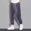 Pantalones Casuales Gruesos para Hombre con Forro de Polar de Pana Versátiles Sueltos Cálidos Largos Moda Tendencia Pantalones Casuales para Hombre