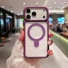 La Nueva Funda con Soporte es Adecuada para Apple Iphone18 Promax Soporte de Raqueta de Alta Transparencia Funda Transparente para Teléfono Móvil 17