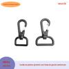 Fábrica 16 ~ 20mm plástico girando gancho semicírculo bolsa bolsa gancho fio pendurado cinto lagosta buckle fornecimento