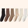 Calcetines Zhuji Pile para niños, calcetines de longitud media, zapatos Mary Jane japoneses de verano, medias blancas de encaje para primavera y otoño.