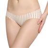Ropa interior de una pieza a rayas transpirable para cadera de mujeres embarazadas, pantalones de cadera, pantalones de cadera, ropa interior de seda de hielo sin costuras para mujer
