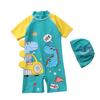 Traje de Baño Nuevo para Niños de Una Pieza para Niño Lindo Tiburón Dinosaurio Traje de Baño para Bebé Niño Traje de Baño para Bebé Niño