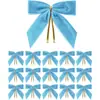 Colgante de lazo de terciopelo rojo, lazo navideño aterciopelado, caja de regalo de árbol de Navidad, fabricante de decoración floral navideña