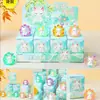 Caja Sorpresa de Cristal Sanrio Cultural y Creativa Figuras Lindas Mini Pequeñas Lindas Decoraciones para Coche y Escritorio