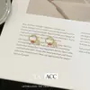 Pendientes de Cubo de Azúcar Pequeños de Nueva Moda Transfronterizos Lujo Ligero Retro Clips para Orejas de Circonita Pendientes de Borla Simples Versátiles Venta al por Mayor
