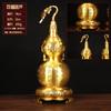 Nuevo Modelo Ornamento de Calabaza Cien Bendiciones de Cobre con Base de Cobre para Hogar, Oficina y Sala de Estar