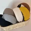 Diadema de Lana Tejida de Color Sólido para Otoño e Invierno, Pinza para el Cabello Antideslizante de Alta Gama con Dientes, Diadema de Calavera Alta