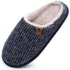Pantuflas de Algodón con Espuma de Memoria Cómodas de Amazon, Estilo Slip-On, Venta al por Mayor desde el Fabricante, Personalización Transfronteriza, Pantuflas Cálidas para el Hogar