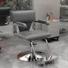 Cadeira de Cabeleireiro, Cadeira de Barbeiro Celebridade da Internet, Assento Especial para Permanente e Coloração de Salão de Beleza, Cadeira Elegante para Corte de Cabelo, Cadeira de Barbeiro com Elevação e Rotação