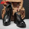 Botas casuais masculinas Martin, botas de trabalho, WXP(WZ)-3377