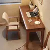 Escritorio de Madera Maciza para Apartamentos Pequeños, Mesa Larga para Adultos, Mesa de Estudio Simple Moderna para Estudiantes, Escritorio, Mesa para Computadora