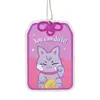 Pingentes de aromatizador de ar para carro com animais de desenho animados personalizados, urso fofo, coelho, gato, decorações de aromatizador de ar para carro