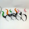 Accesorios para la Cabeza de Halloween Fiesta Actuación Diadema Multicolor Cuernos de Diablo Plástico Atrezo Realista Atrezo Divertido