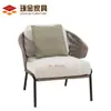 Entrega de fábrica Conjunto de sofás de exterior para ocio combinación muebles de patio sofá de ratán sofá simple de tres plazas