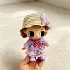Solo Ropa de Muñeca Adecuada para Muñecas Nyota Little Moments Serie 15cm, Camiseta de Minnie, Falda Blanca de Gasa, Bolso de Hombro Kt