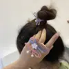 Cuerda para la cabeza, estilo coreano, pequeña, fresca, sencilla, con personalidad, banda de goma para el cabello, cuerda para el cabello, bola para cola de caballo para adultos, anillo para el cabello, tocado