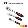 Chave de Catraca de Descarga Rápida de 24 Dentes Mosca Grande Mosca Média Mosca Pequena Chave de Catraca Economizadora de Mão de Obra Reparo de Máquina Puxada Rápida Duas Vias
