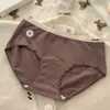 Calça comprida 7A de algodão, 200mm, masculina e feminina, antibacteriana, respirável no entrepernas, classe A, algodão para bebê, cintura alta e alta elasticidade
