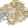Cuentas espaciadoras de silicona para posicionamiento, accesorios para joyería DIY, cuentas ajustables para pulseras y collares, cuentas sueltas