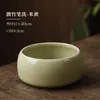Plato de Tinta Anti-Secado de Porcelana con Junta de Bambú Plato de Tinta con Junta de Bambú Chino Soporte para Bolígrafos/Lavador de Pinceles/Plato de Tinta Anti-Secado/Reposaplumas/Piedra de Tinta para Olla Caliente/