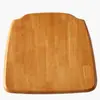Painel de Assento de Cadeira de Madeira Maciça, Almofada de Assento Duro para Escritório, Encosto Separado para Mesa de Jantar, Acessórios para Assento de Banqueta, Substituição Vendida Separadamente