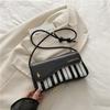 Nuevo Estilo de Verano 2025 Hermoso Patrón de Piano Bolso Cuadrado Casual Pequeño para Niñas Bolso Cruzado de Hombro Casual Retro para Mujeres