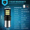 Luz LED para coche 1156 1157 T20 3030 24 luces LED brillantes luz de marcha atrás intermitente luz de freno