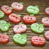 Botones Lindos de Manzana para Ropa Infantil, Accesorios para Prendas, Decoración Hecha a Mano para Ropa de Muñecas DIY, Accesorios de Botones para Camisa Cosidos a Mano