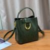 Bolso Cubo de Piel Genuina para Mujer, Bolso de Hombro de Piel de Vaca para Viajes, Bolso Cruzado Ecológico, Bolso Cuadrado Pequeño, Estilo Retro Europeo y Americano