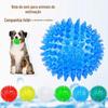 Fábrica engrossada TPR Pet Toy Sounding Ball 7,5 cm Cão Molar Tooth Cleaning Esférico Toy Sounding Ball