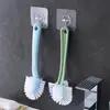 Escova de Sapato Cinco Lados Decontaminação de Anel Dupla Face Sem Canto Morto Criativa Escova para Lavar Sapatos Plástico Doméstico Cabelo Duro Escova de Limpeza para Banheiro