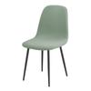 Funda Elástica para Silla de Comedor de Casa y Hotel Transfronteriza Funda para Silla Eames Shell Funda para Silla con Respaldo Curvo Funda Antipolvo Jacquard