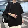 Camiseta de Manga Corta Gypsophila para Hombre y Mujer Algodón Puro Peso Pesado Verano 2025 Nueva Moda Marca Diseño Cielo Estrellado Manga Media Americana