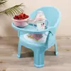 Silla doméstica duradera con respaldo, taburete lindo, silla chirriante especial para niños, silla chirriante para bebé de fábrica de comercio exterior