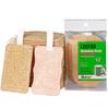 Estropajo de Lufa Cepillo para Lavar Ollas Platos Sin Manchas de Aceite Cocina Descontaminante Toalla para Lavar Platos Absorbente Sin Pelusa Paño Exfoliante