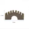 Puente para Paisajismo de Acuario, Adorno de Micro Paisaje para Tanque de Agua, Puente Estilo Palacio de Resina Jiangnan, Pequeño Adorno de Artesanía Creativa