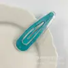 Pinzas para el Cabello de Colores Dulces Pinzas Bb para Niños, Lindos Pasadores Metálicos de Gota de Agua, Pasadores para Flequillo Lateral, Pinzas para el Cabello de Alta Gama para la Parte Posterior de la Cabeza