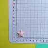 Ins polvo coreano amor estrella de cinco puntas plato accesorios de joyería horquilla agujero zapatos materiales hechos a mano venta al por mayor