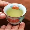 Taza de té pequeña de cerámica Fuhua Jintang con esmalte Yaqing, hecha en fábrica, taza de maestro para uso personal de mujer, taza de degustación de té estilo chino